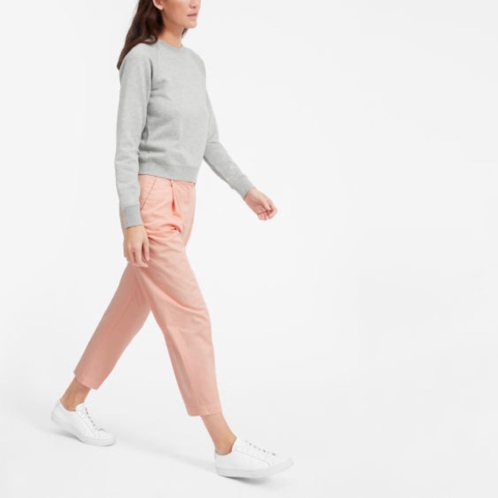 NWT Everlane Pink Slouchy Chino Pants - Picture 4 of 6